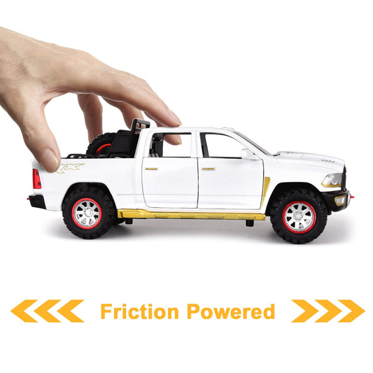 SASBSC RAM 1500 open-door action showcases moving doors for interactive play.