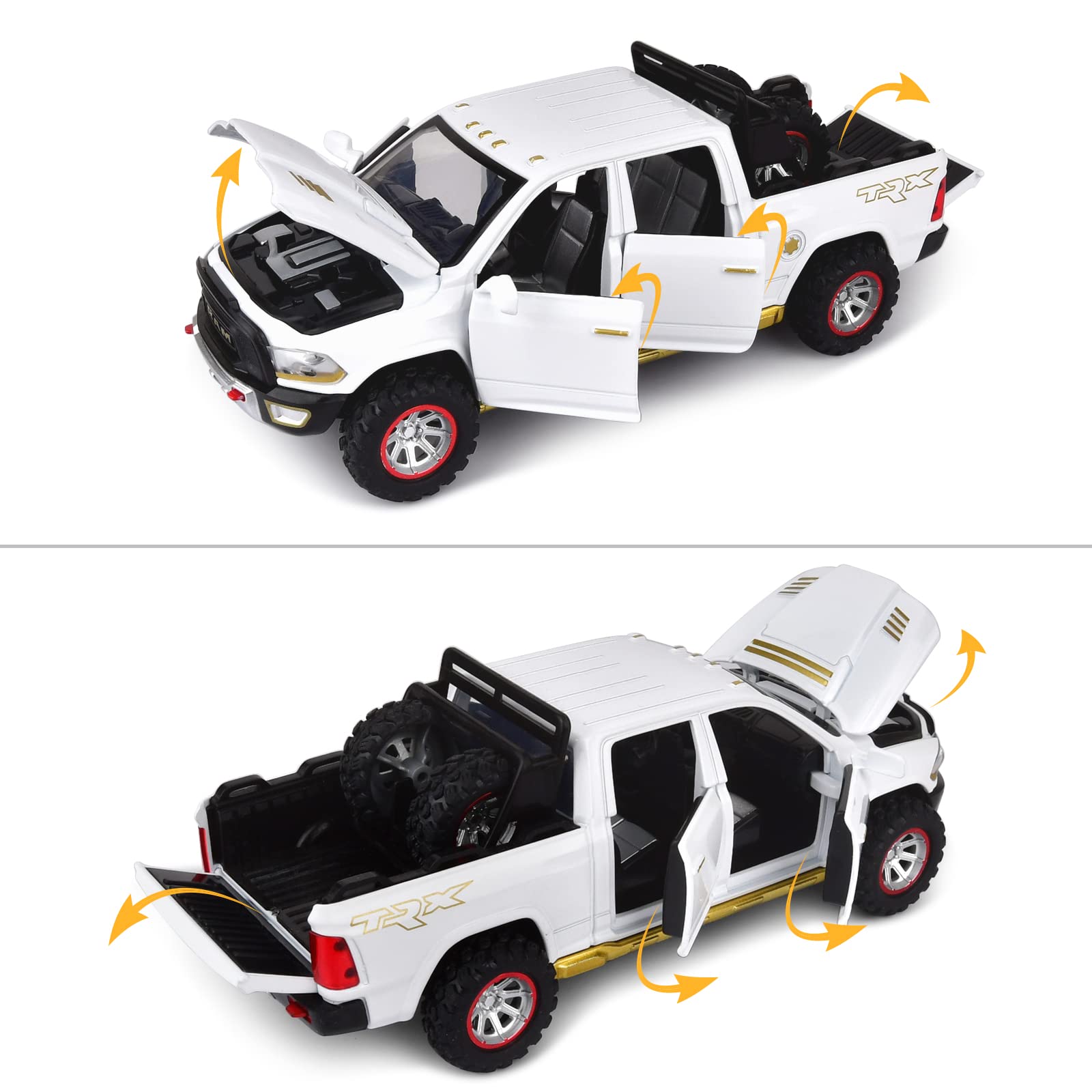 SASBSC RAM 1500 pull-back feature speeds into action for quick fun.