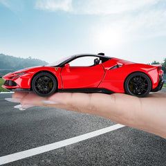 SASBSC SF90 lights and engine sounds enhance realism.
