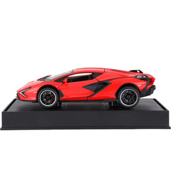 Includes display base for neat shelf or desk display