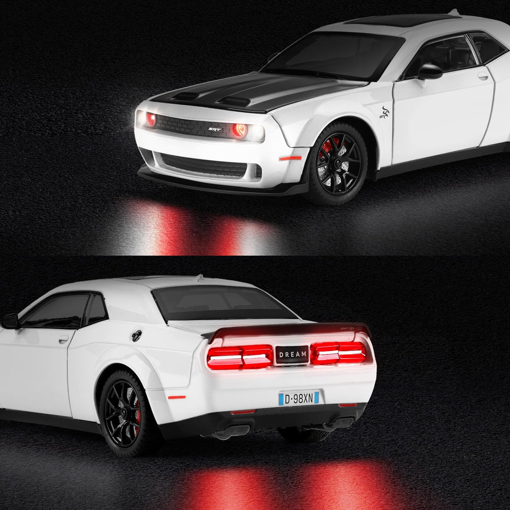 SASBSC white muscle car lights and sounds enhance night time play