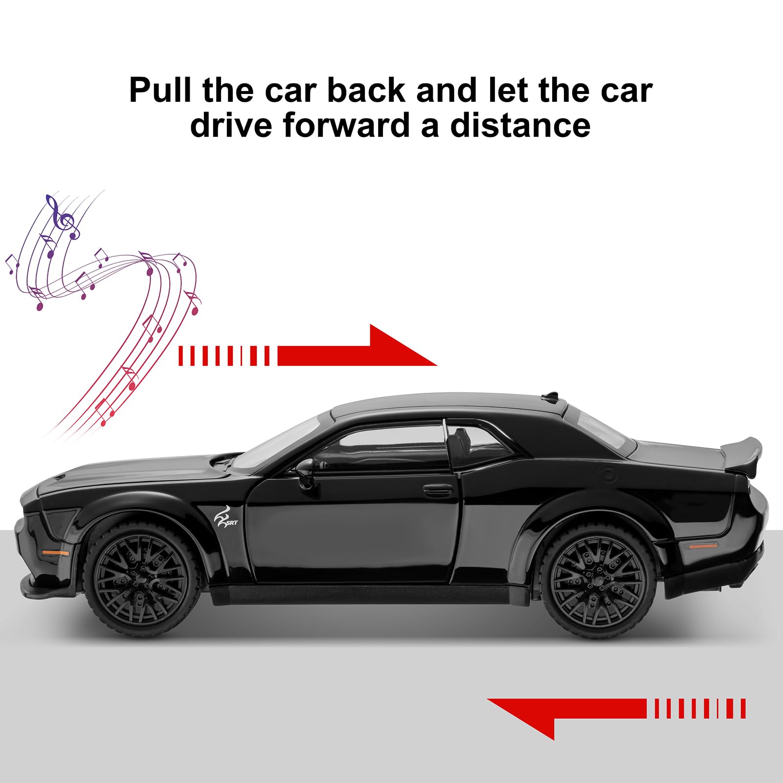 SASBSC lights and sounds activate during play for immersive pretend driving.