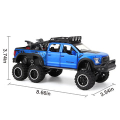 SASBSC toy truck pickup metal-diecast body conveys quality and durability