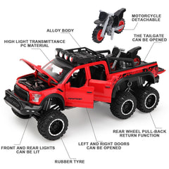 SASBSC pull-back action truck speeds across floors for imagined missions.