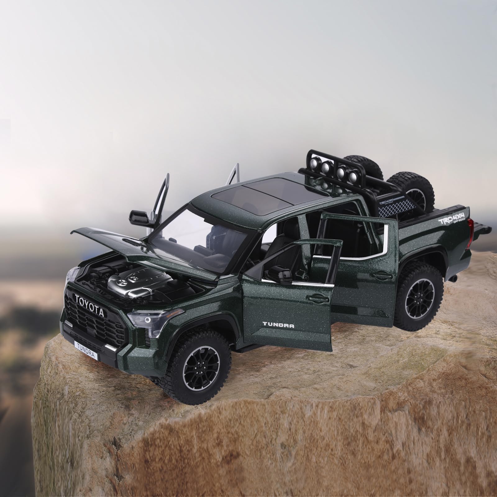 SASBSC Tundra Truck lights and sounds enhance playtime.