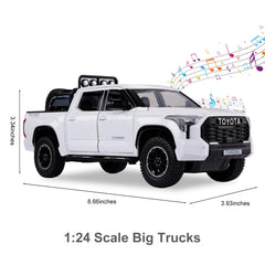 SASBSC Tundra Truck white interior view highlights detailed cockpit and safe edges