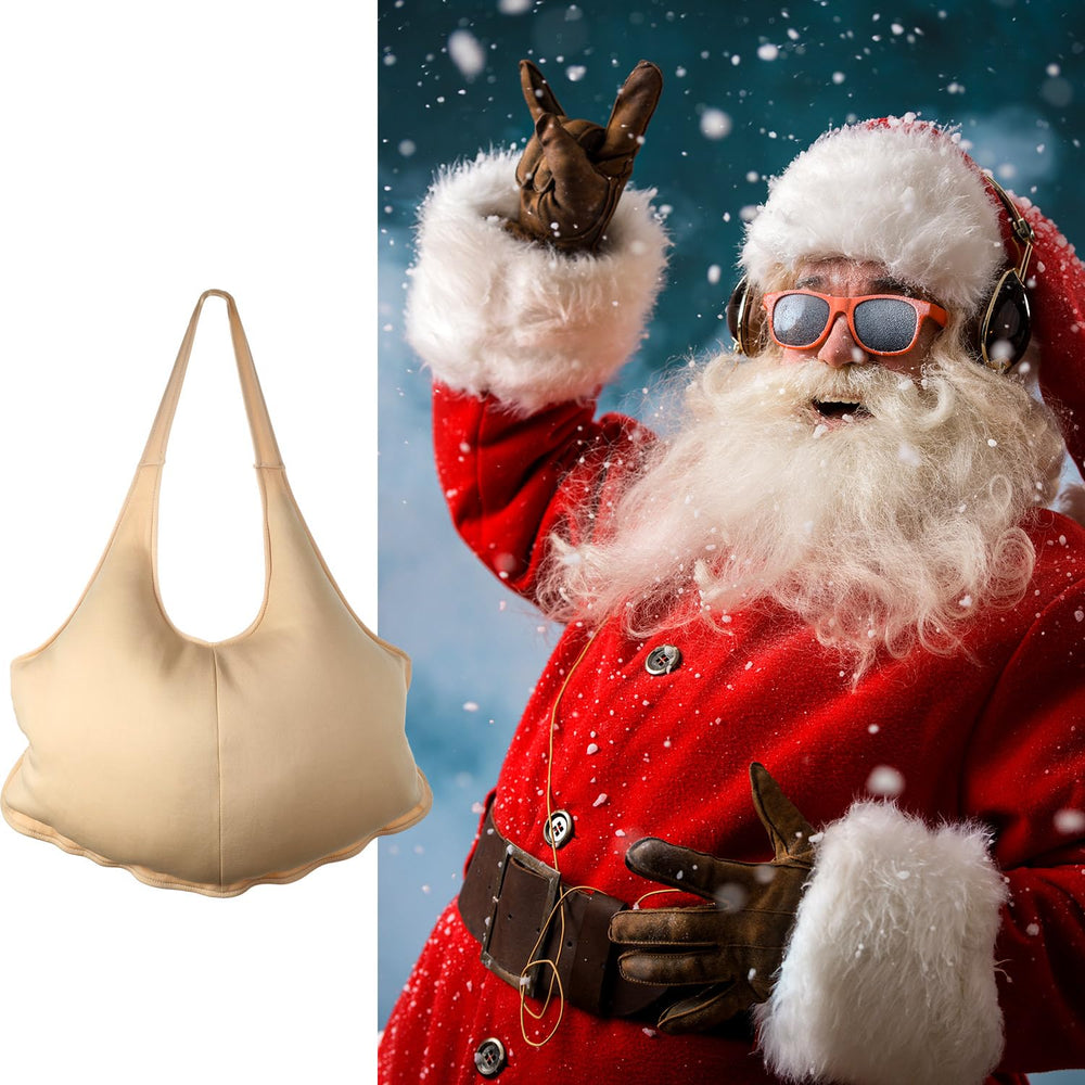 SATINIOR Santa belly stuffer cosplay ready for quick outfit prep.