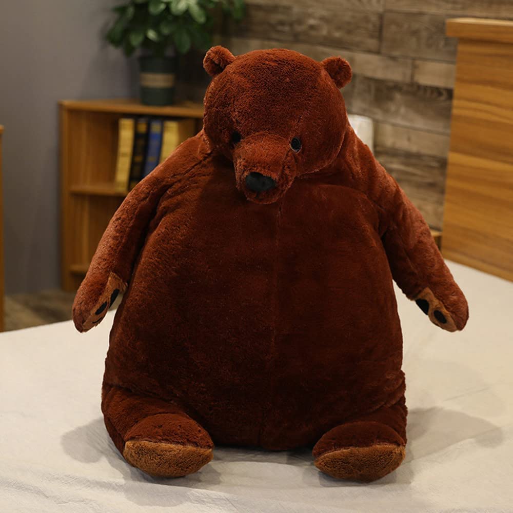 Sausudols Djungelskog bear close-up fur texture for sensory comfort