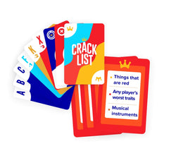 SAVANA Crack List night setup ready for family game night.