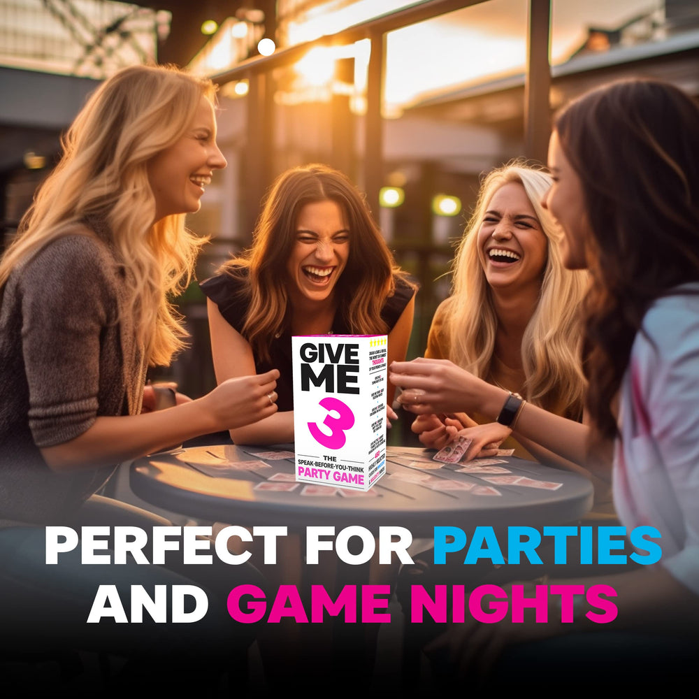 SAVANA Give Me 3 ages 17-plus, ideal for adult parties and nightlife.