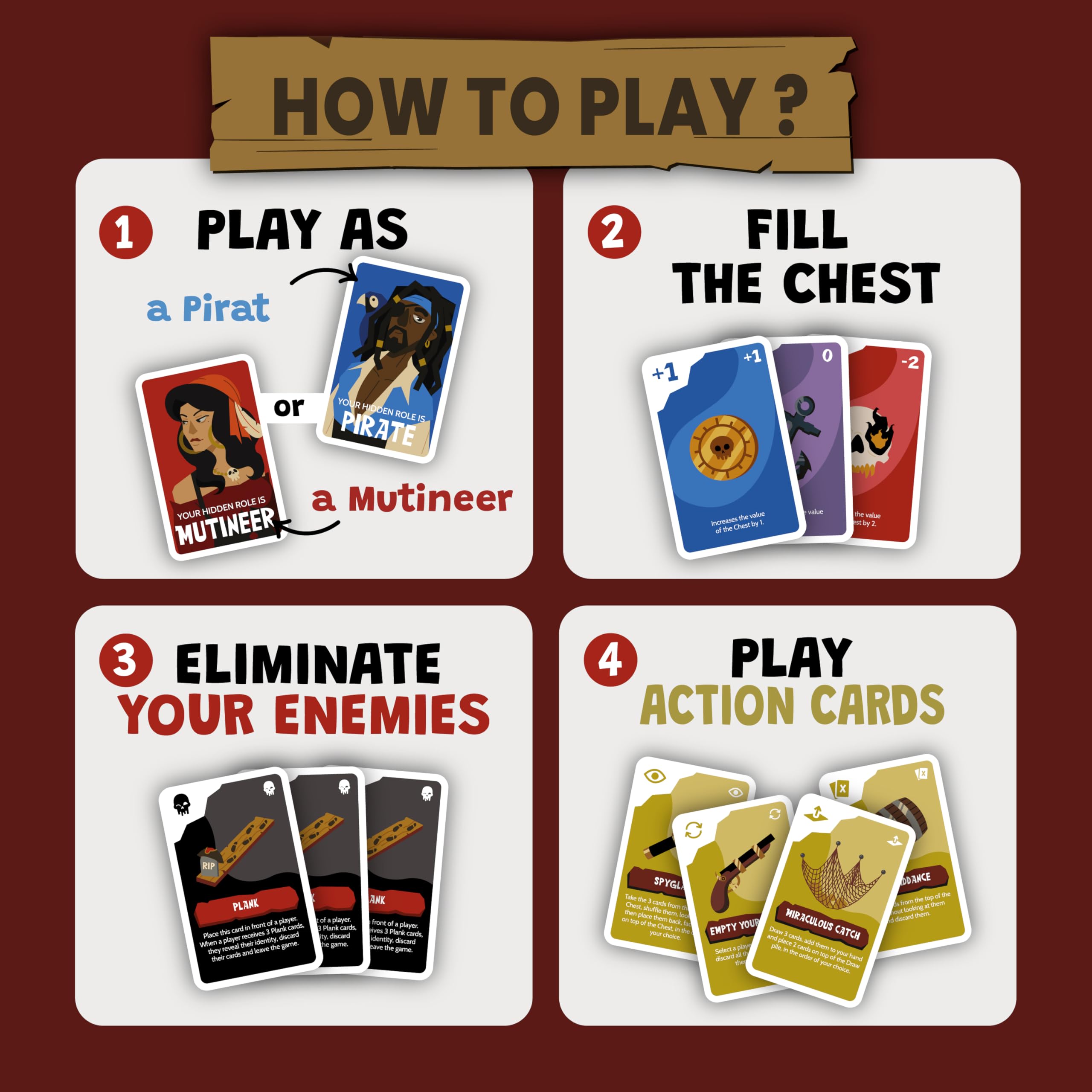 SAVANA Traitors Aboard role cards, characters and betrayal dynamics.