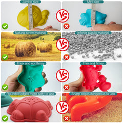 Sawaruita beach rake helps craft patterns and moats in sand