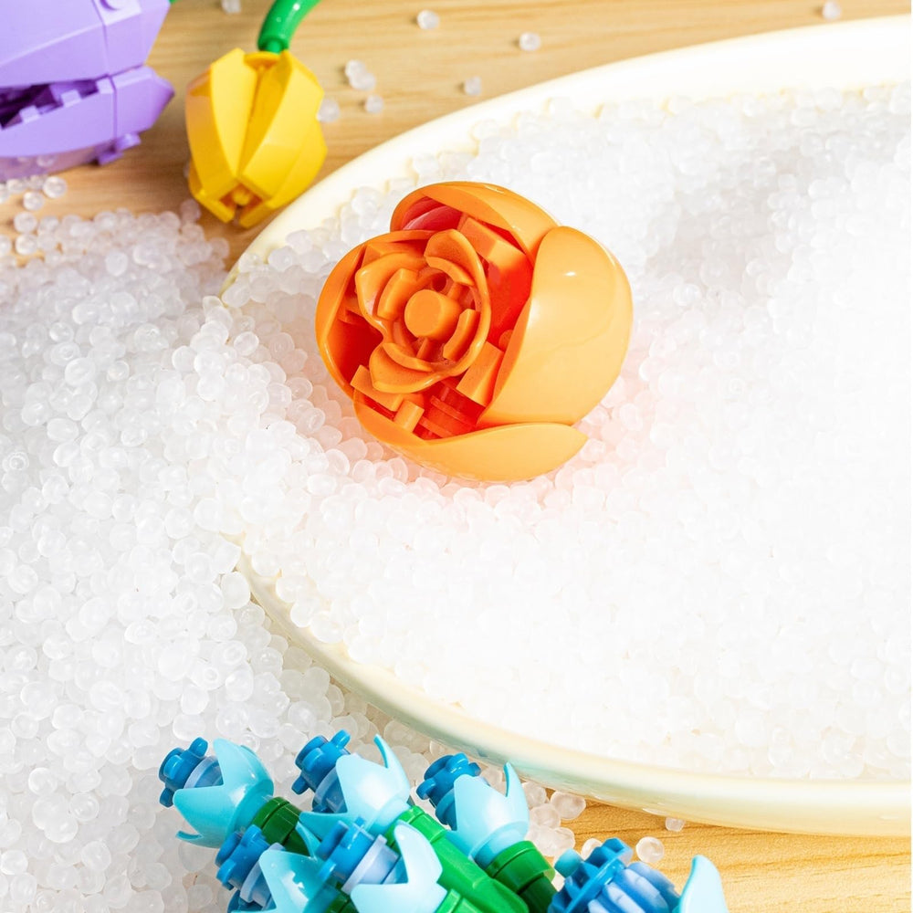 Sawaruita safe eco-materials ensure a durable, kid-friendly decorative bouquet alternative.