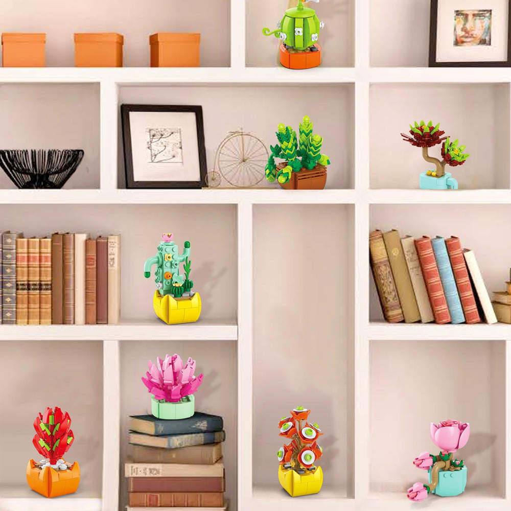 Sawaruita set merges play with design, turning assembly into satisfying desk activity.
