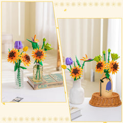 Sawaruita colorful bloom combinations in the bouquet for lively decor.