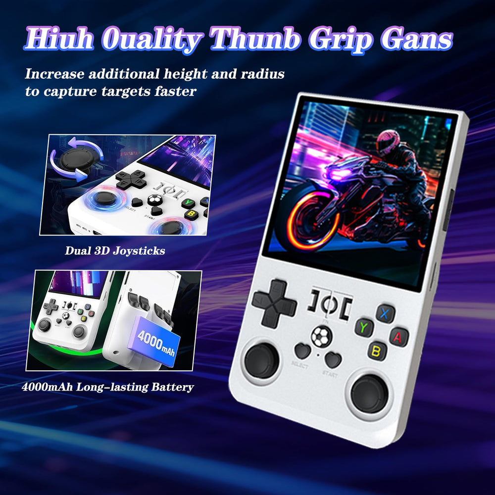 Sawdtones R36MAX 4000mAh battery powers hours of portable retro gaming.
