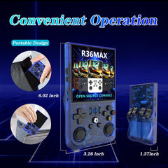 Sawdtones R36MAX dual joysticks providing precise control for classic titles