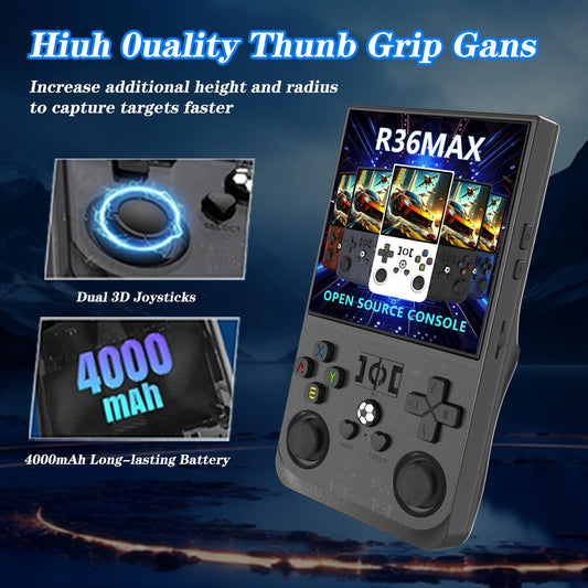 Sawdtones R36MAX side ergonomic grip enables comfortable play on the go.