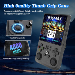 Sawdtones R36MAX side ergonomic grip enables comfortable play on the go.
