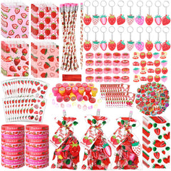 Sayglossy strawberry notepads for party favors and keepsakes.