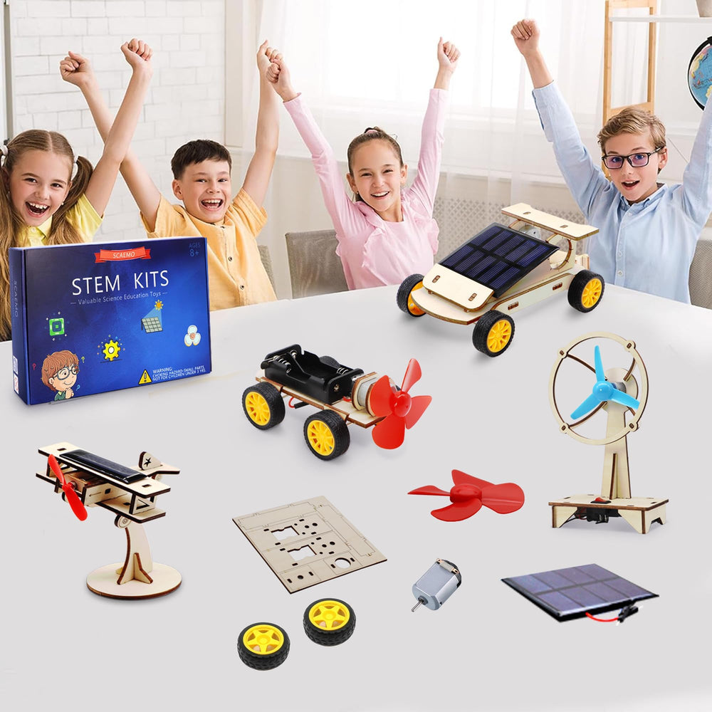SCAEMO gift box with STEM kits makes an inspiring birthday present