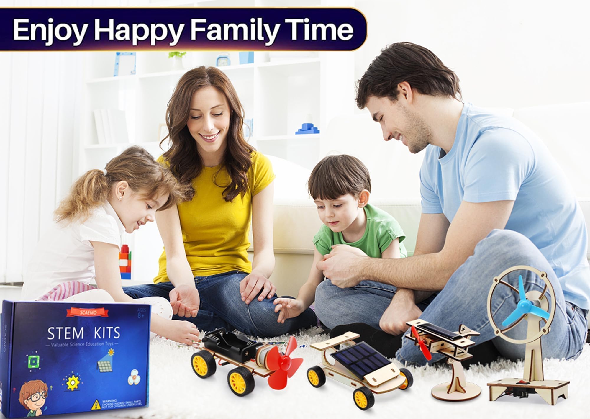 SCAEMO kit with clear instructions promotes independent, frustration-free assembly