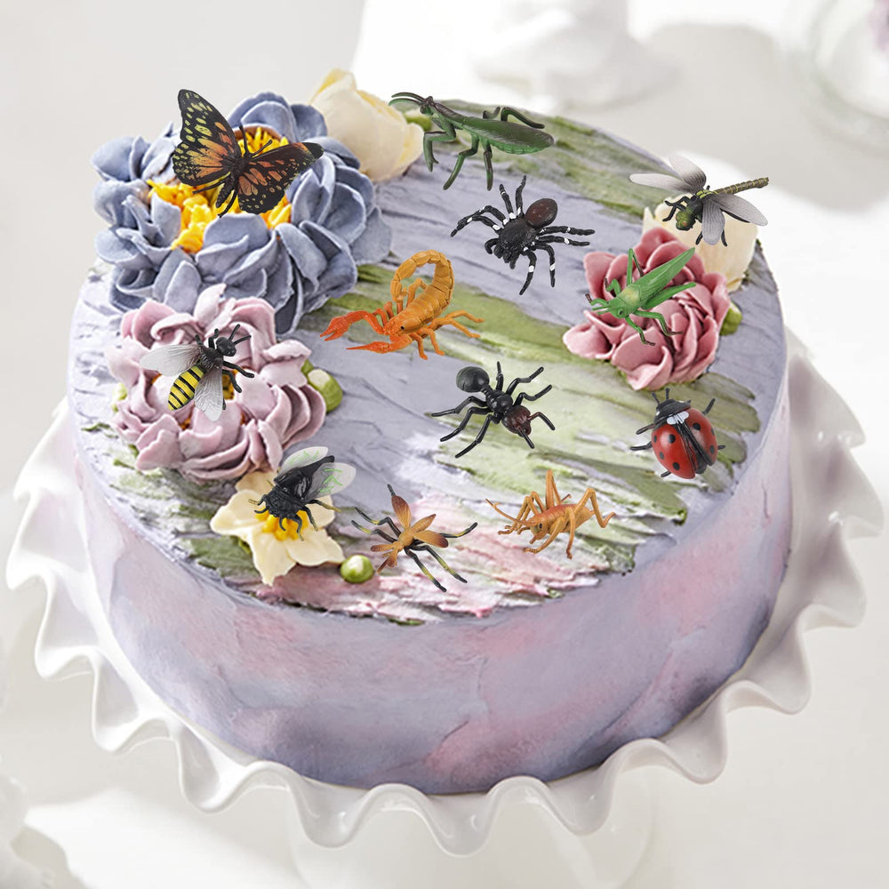 SCAHOW insect figurines suit dioramas, home decor, and classroom displays