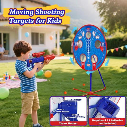 Scarmat Spider Shooting Game air blasters energize outdoor foam-ball battles