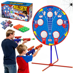 Scarmat Spider Shooting Game rotating target setup for fast-paced fun