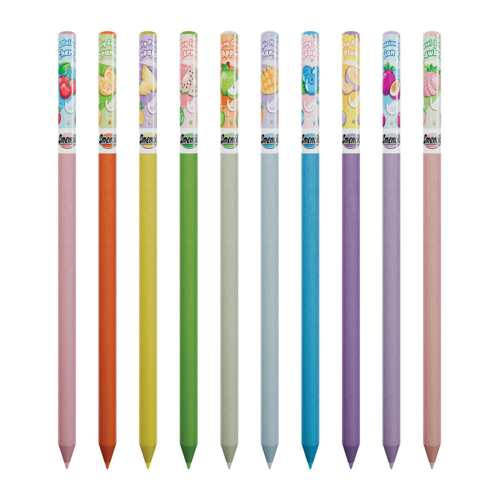 Gourmet scents list visual showing Cherry to Passion Fruit.