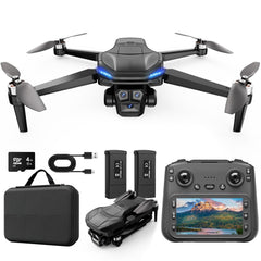 ScharkSpark drone front view with 4K camera ready for crisp aerial footage