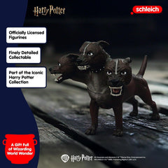 Schleich Cerberus Fluffy figurine in packaging, ready for gifting and shelf display.