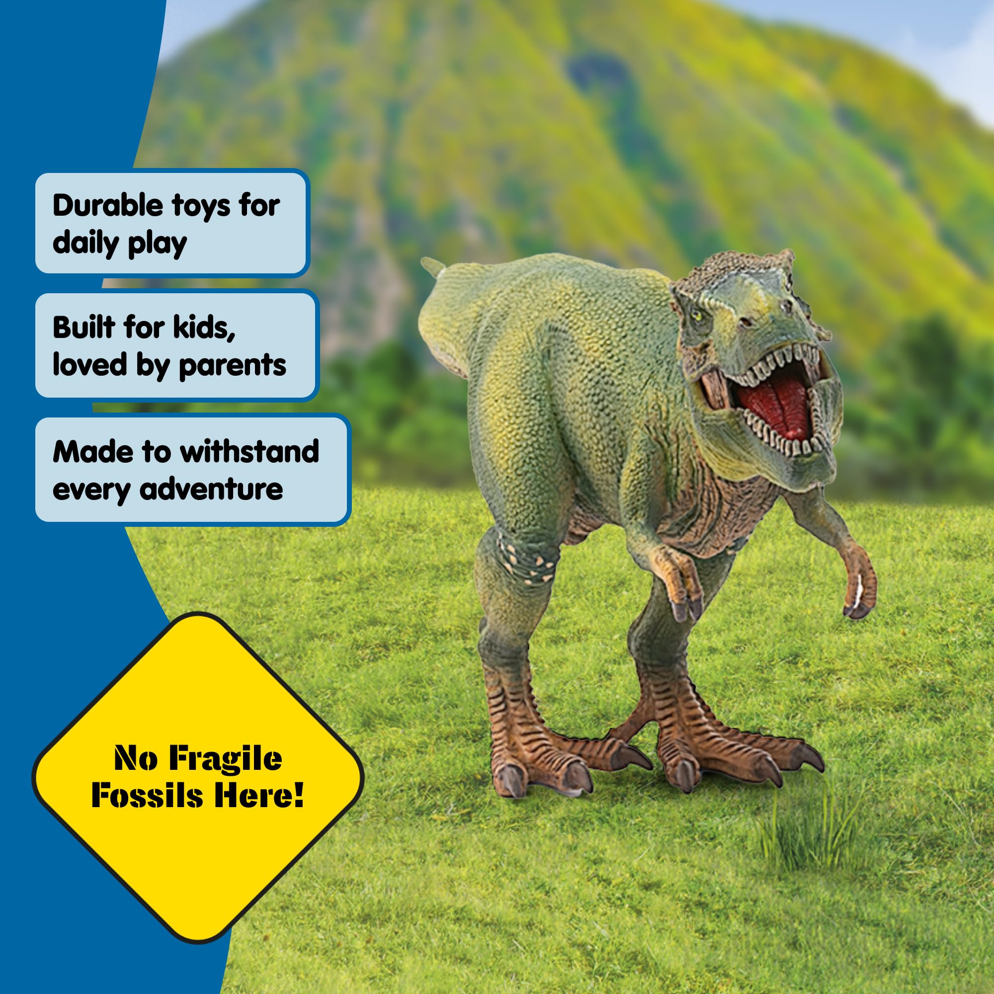 Schleich T-Rex pairs with other Schleich DINOSAURS for epic battles