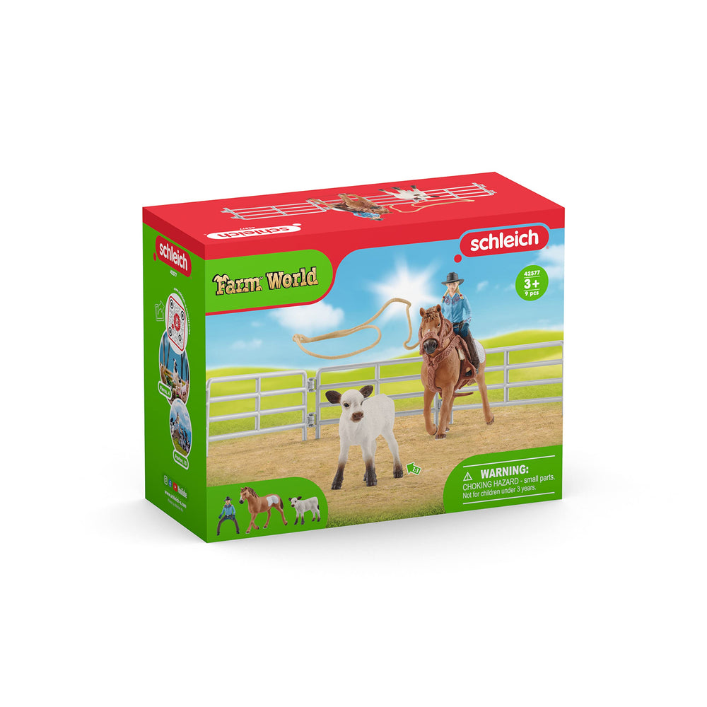 Schleich Farm World detailed figures for durable, immersive play.