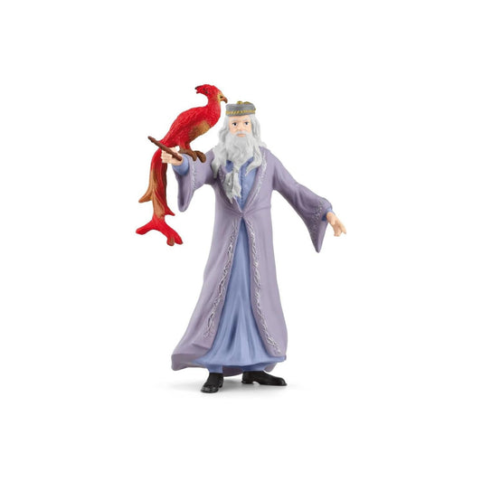 Schleich Harry Potter Dumbledore figure for display and storytelling.