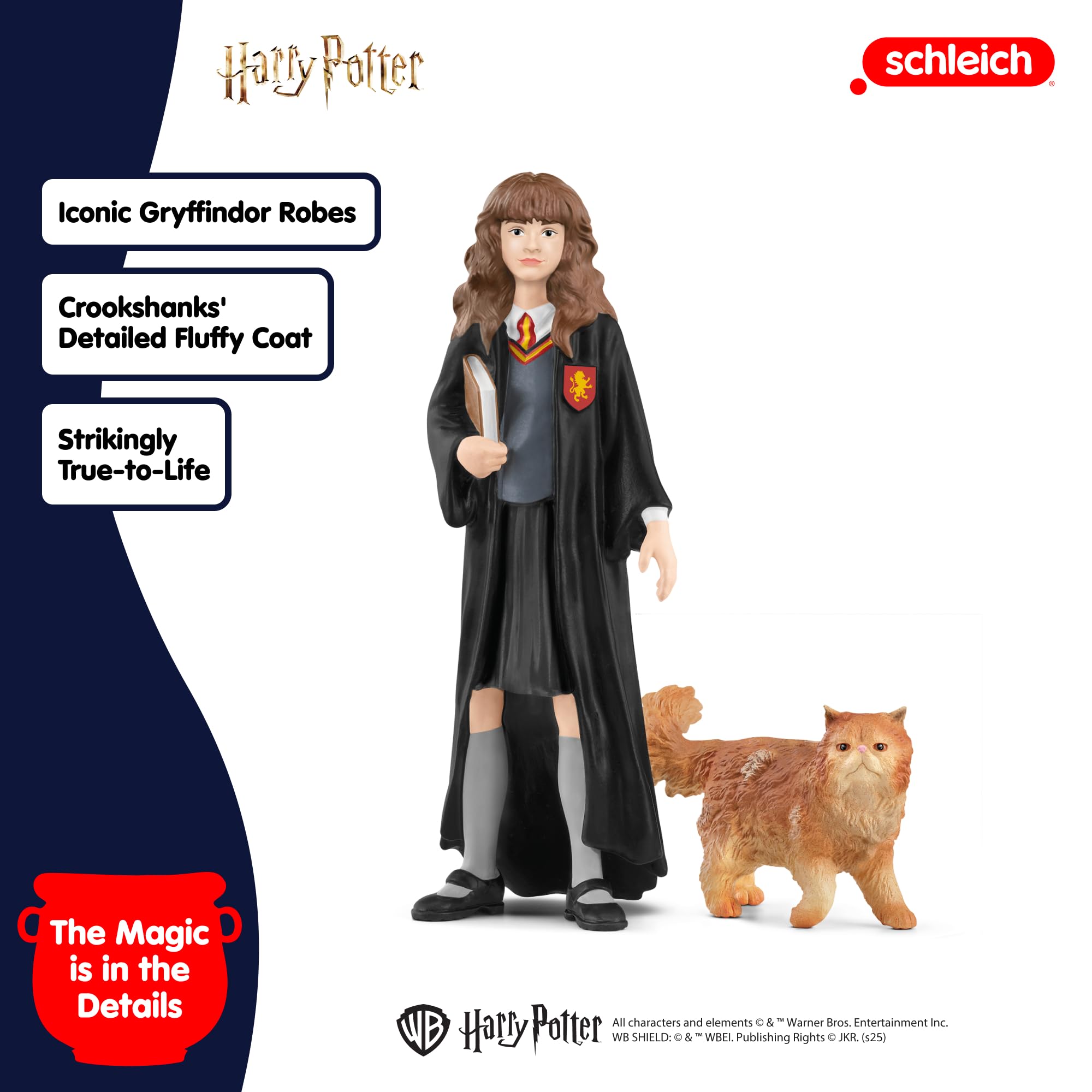 Schleich Wizarding World collectible figures in a display-ready box
