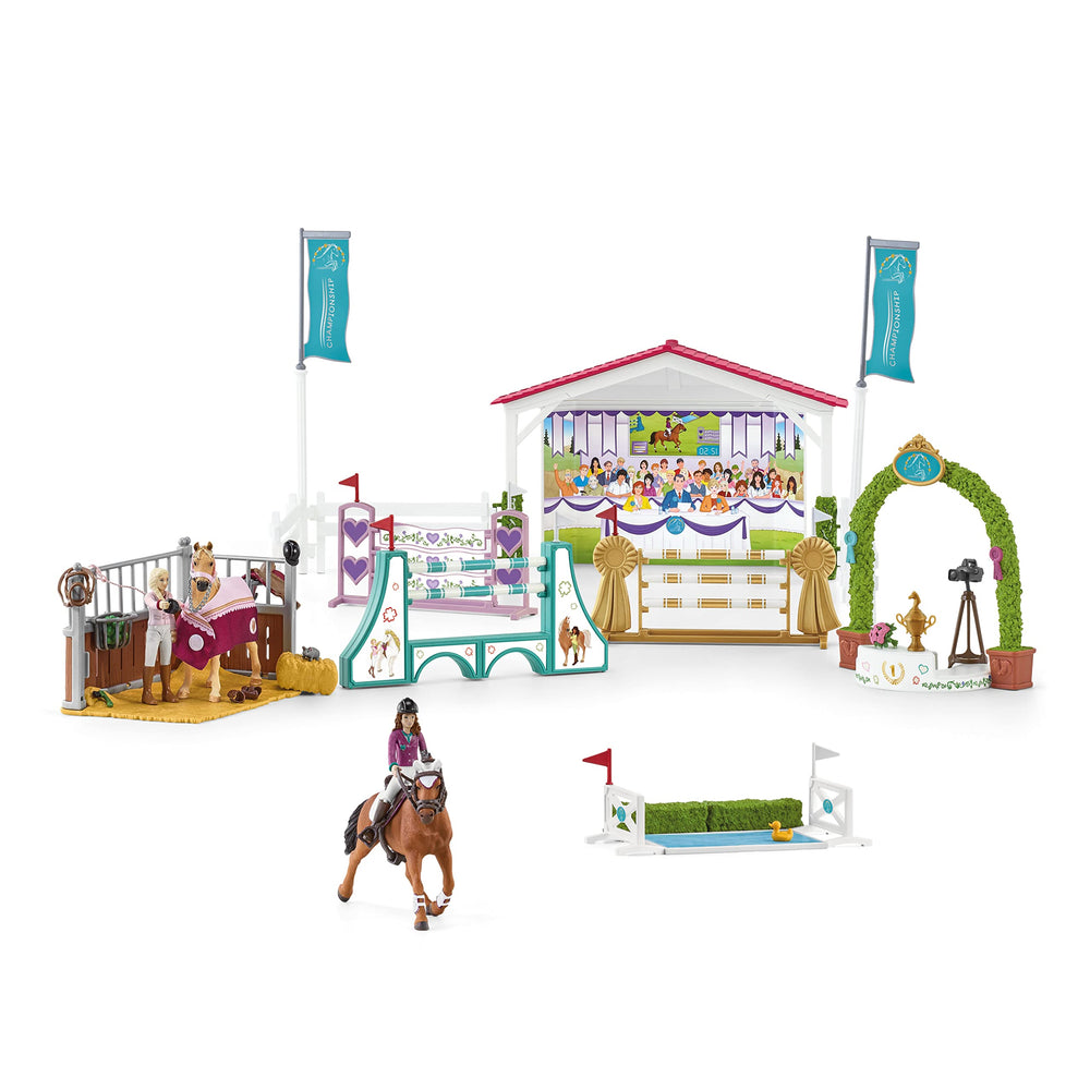 Schleich Horse Club tournament arena for imaginative riding and storytelling.