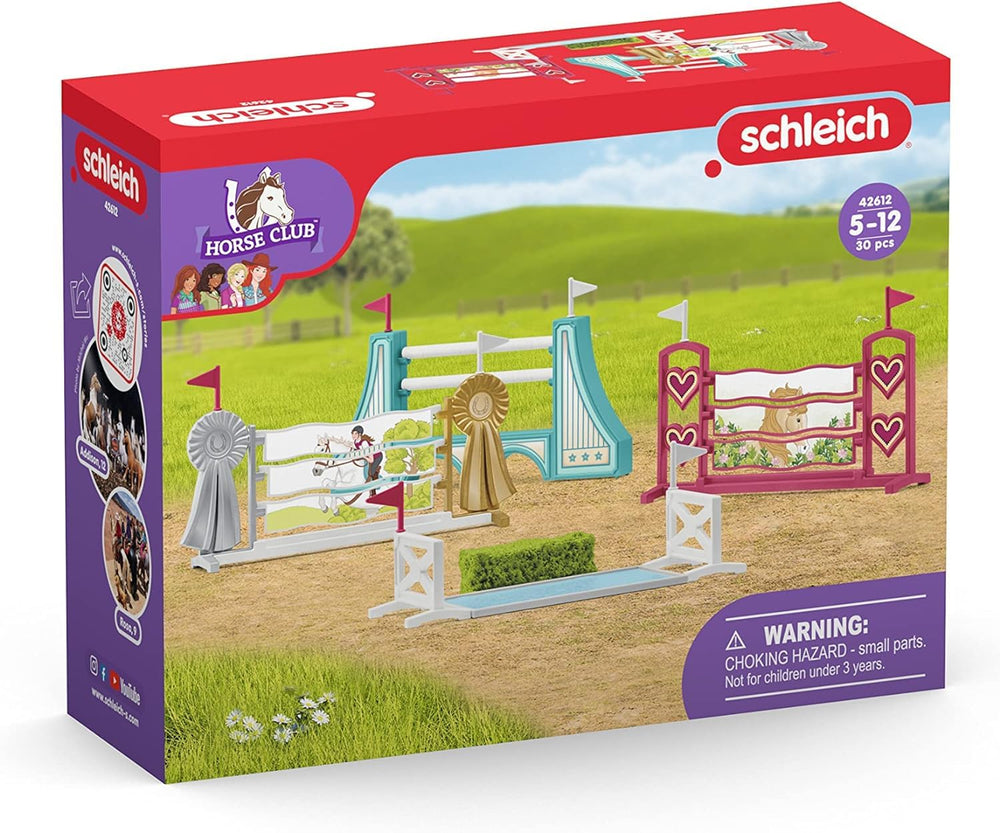 Schleich Horse Club transporter supports mobile equestrian play.