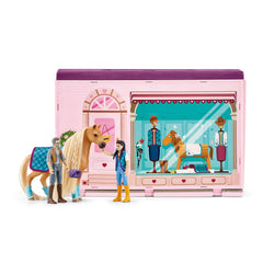 Schleich Quarter Horse figure with brushable mane for realistic play