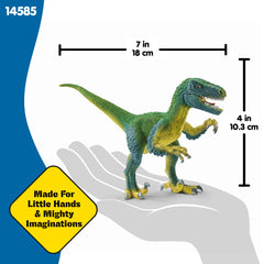Schleich Velociraptor claws details support tactile play and realism
