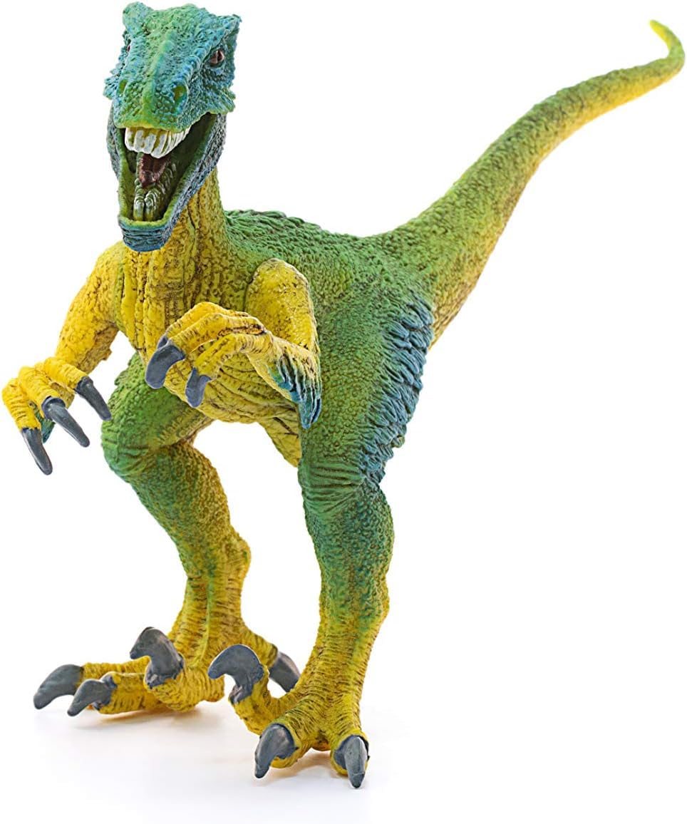 Schleich Velociraptor durable playset designed for rough play by kids 5+
