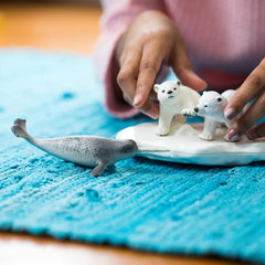 Schleich Polar Playground four-piece set supports creative storytelling and cooperative play