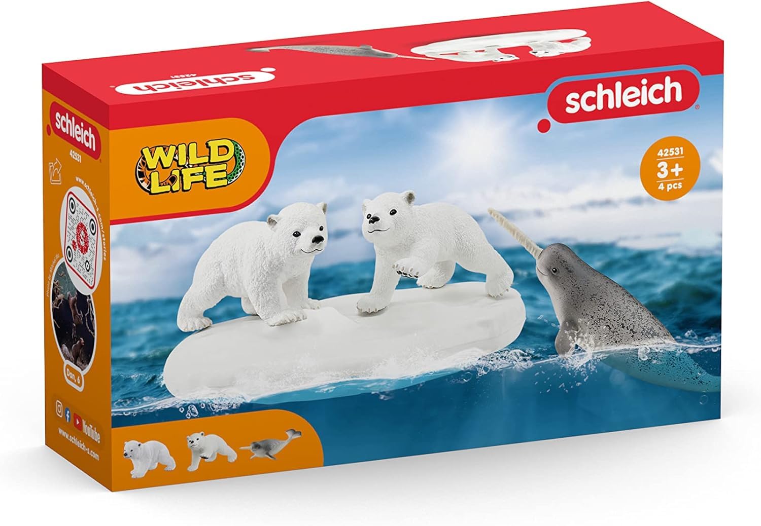 Schleich Polar Playground ideal gift for kids aged 3 and up