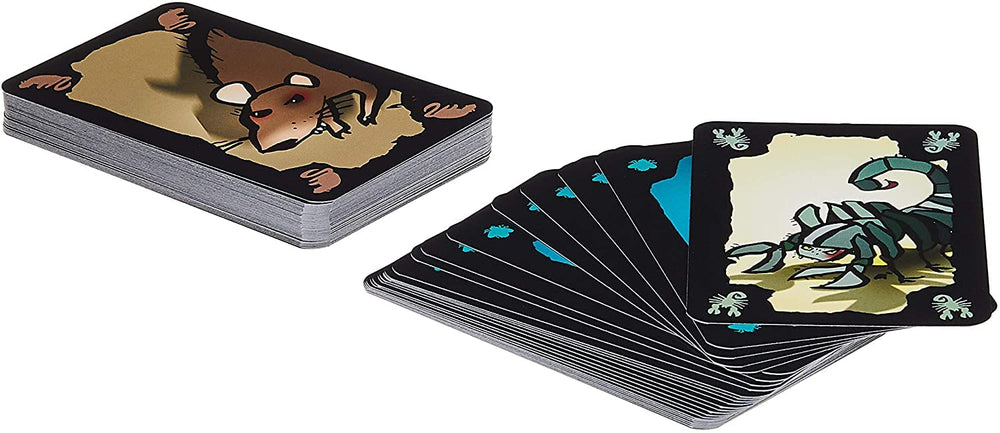 Schmidt Cockroach Poker creature illustrations featuring eight critters