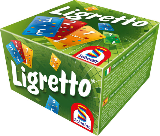 Schmidt Ligretto Green gameplay highlights fast turns for exciting family game nights.
