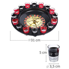 Schramm Evelots roulette balls included for authentic casino-style play.