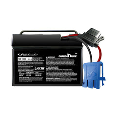 Schumacher TB4 12V battery box powers Peg Perego ride-ons reliably.