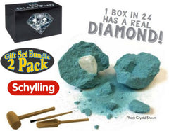Schylling Chip Away Science Diamond stone reveal—tactile mining fun for kids