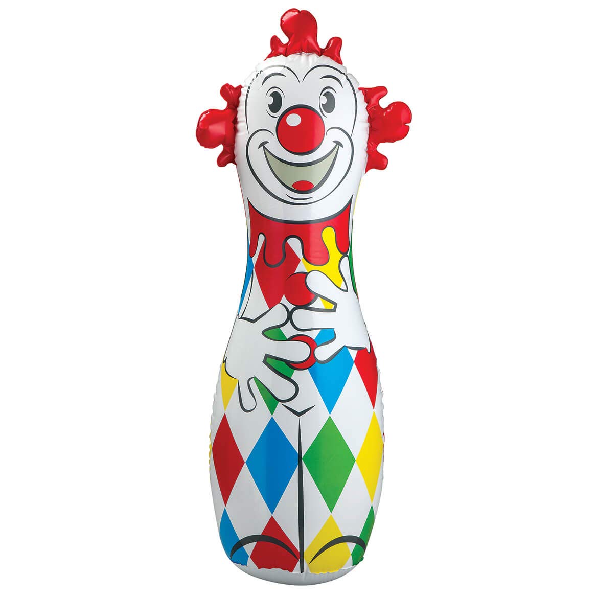 Schylling Classic Clown Bop Bag front view for active play and resilient bounce