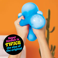 Schylling Nee Doh giant glob being pressed supports tactile exploration